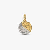 Charm Pandora ME medallón Sol y Luna Bicolor | 763977C01