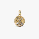 Charm Pandora ME medallón de flechas cruzadas | 764081C01