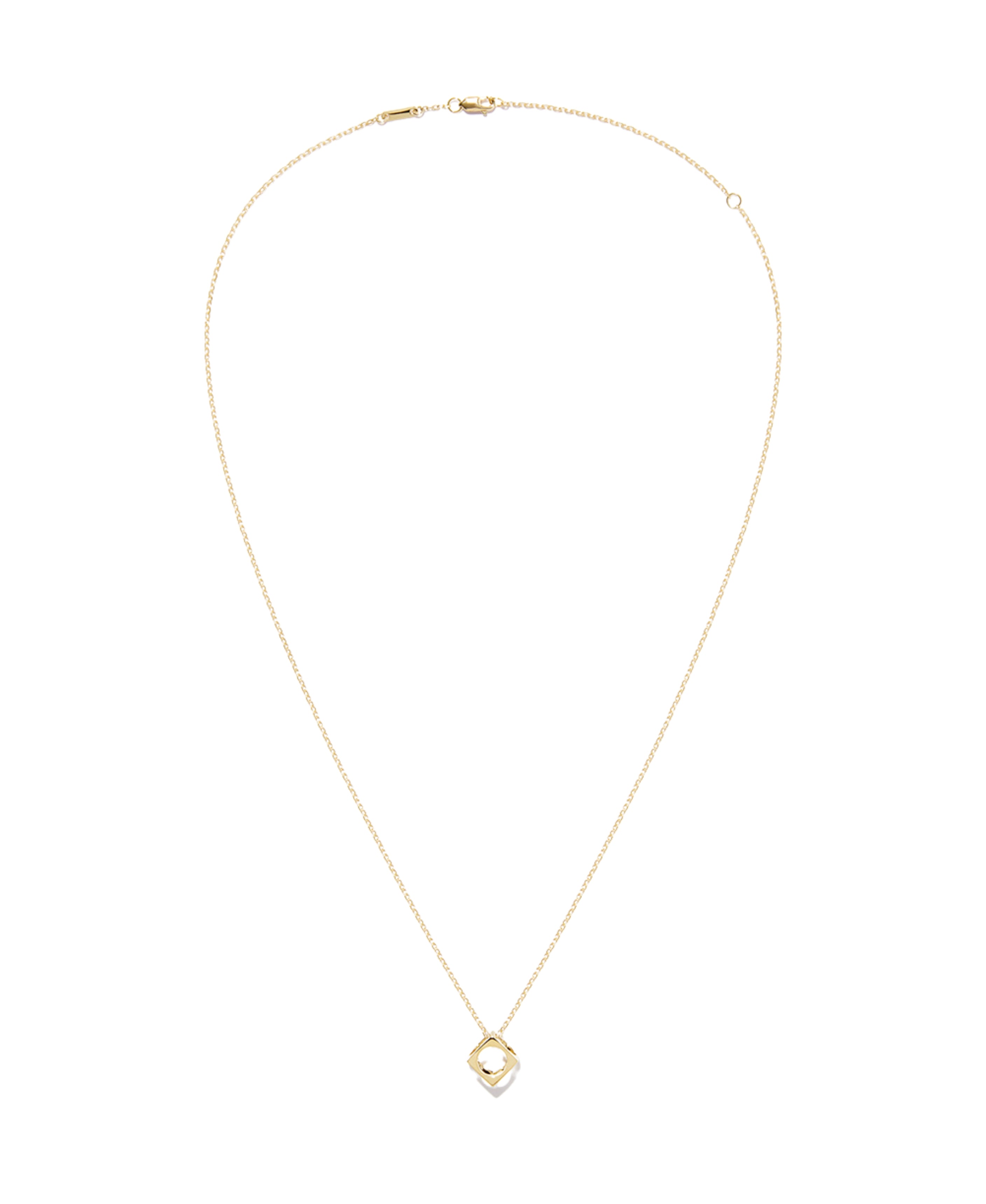 Colgante Cadena Le Pavé Dinh Van Modelo Pequeño en Oro Amarillo - 668101