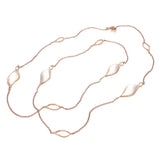 Collar Mattioli Navettes Sautoir Con Madre Perla En Oro Rosa | MGI75051R