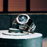 G-Shock Metal Gris Plateado GM 44,4 mm | GM-2110D-8AER