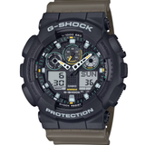 G-Shock Classic Verde 55 mm | GA-100TU-1A3ER