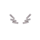 Pendientes Skyline Oro Blanco y Diamantes