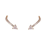 Pendientes Duna Oro Rosa