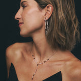 Pendientes Smooky Club Largos Fumé