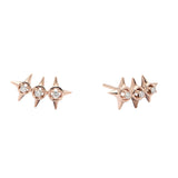 Pendientes Peack Palace S Oro Rosa