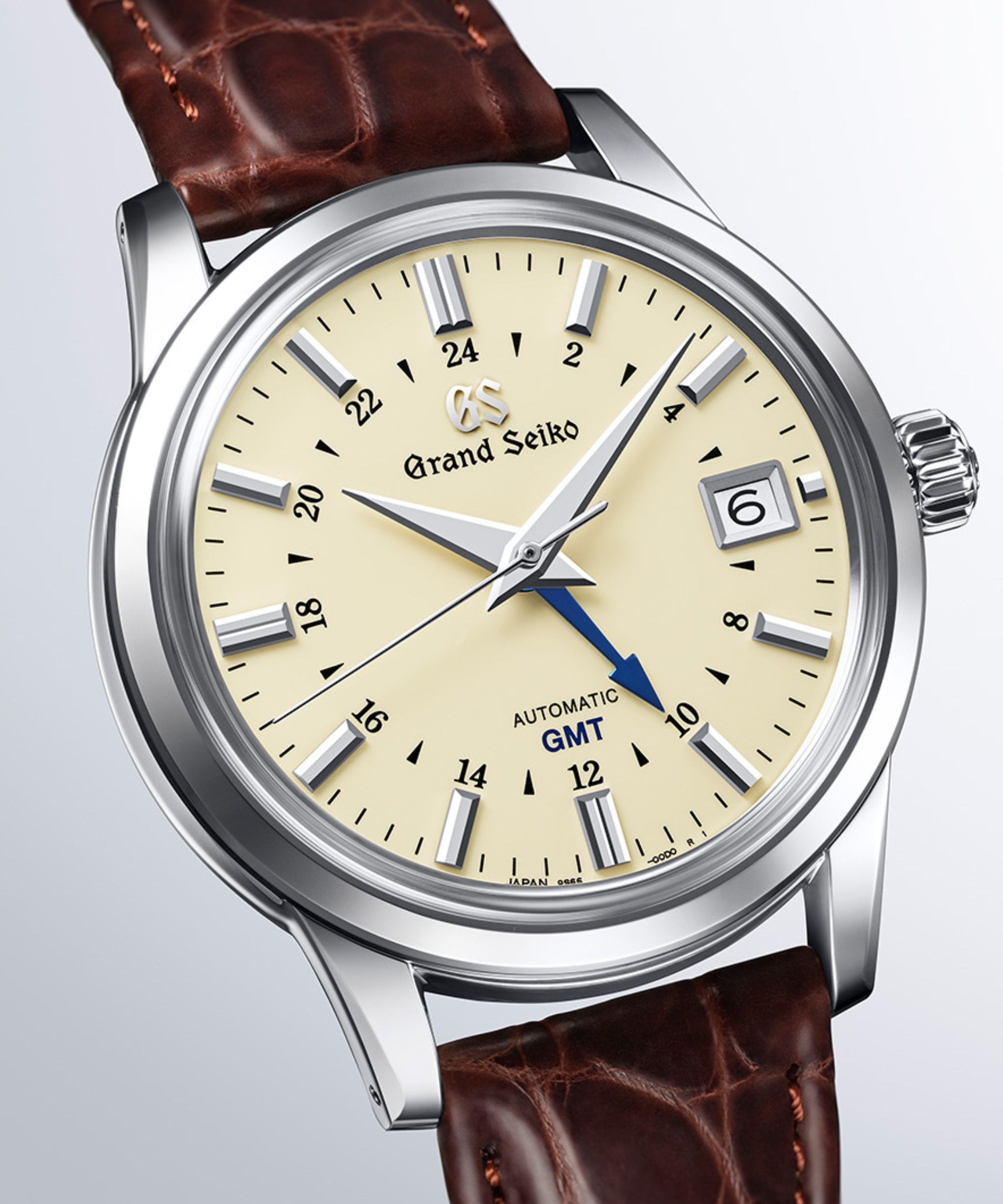 Grand Seiko Elegance GMT Marfil Acero 39,5 mm | SBGM221G
