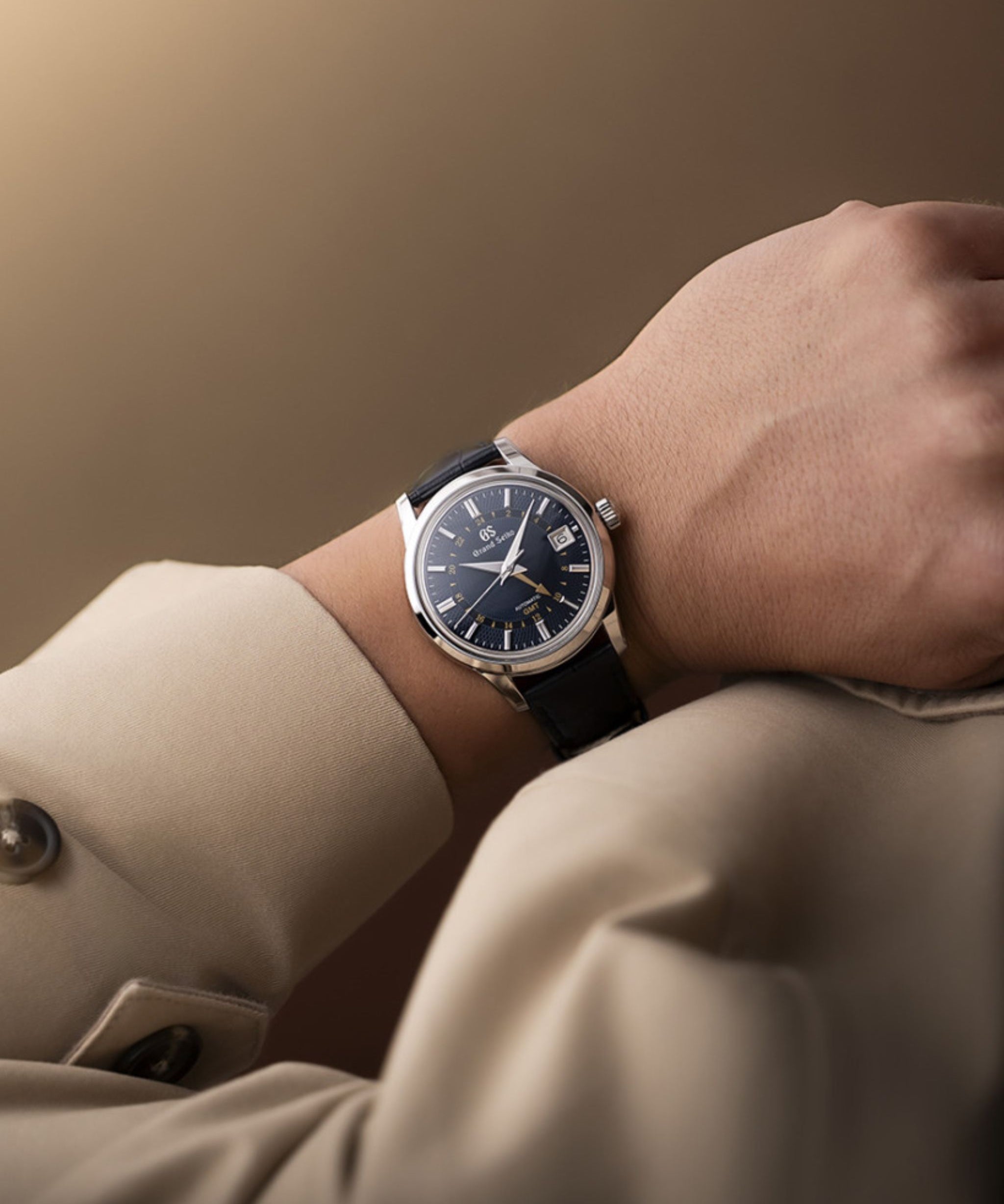 Grand Seiko Elegance Moondrop GMT Azul Acero 39,5 mm | SBGM257G
