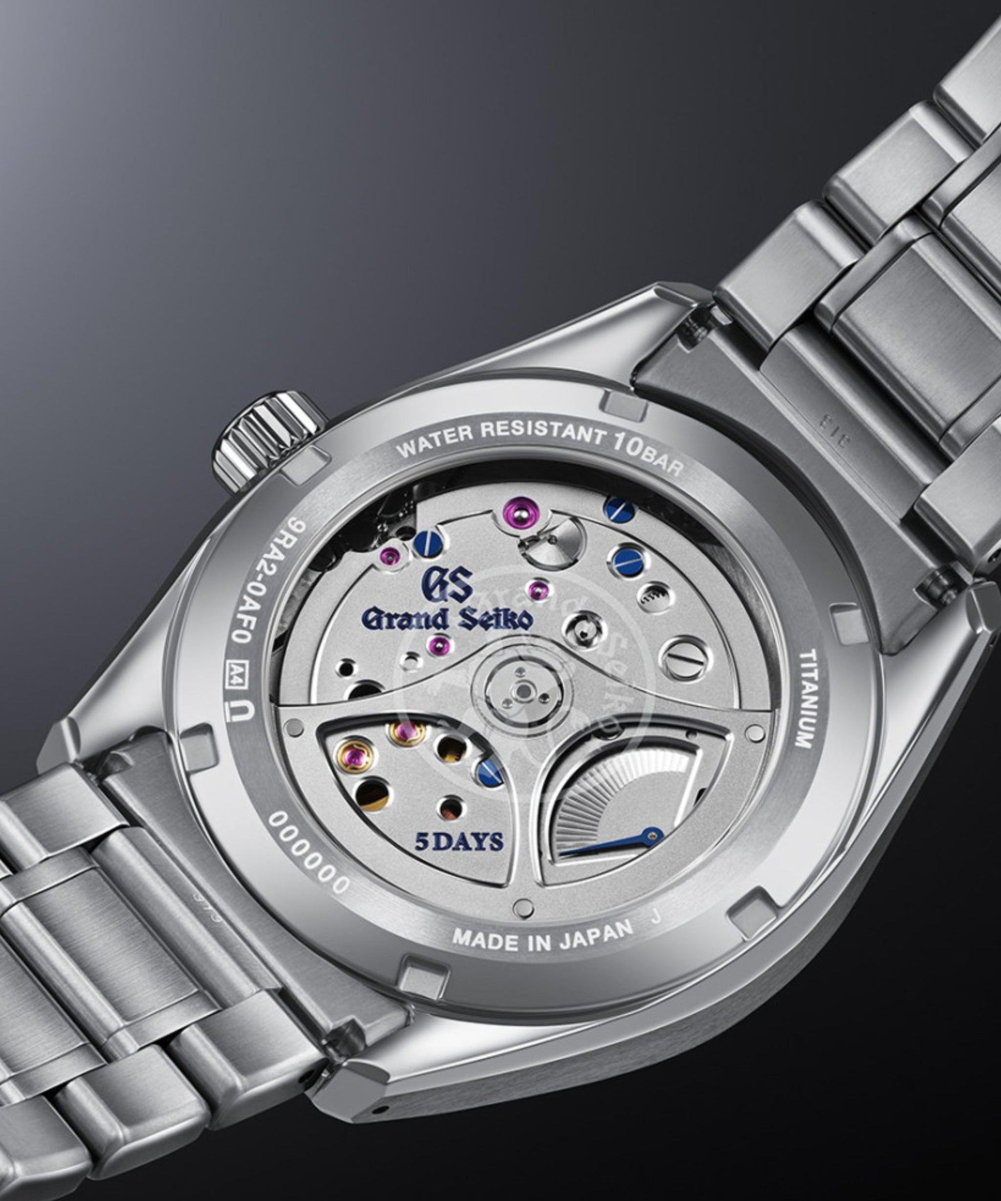 Grand Seiko Evolution 9 Spring Drive 5 Days “Lake Suwa” Azul Titanio 40 mm | SLGA019G