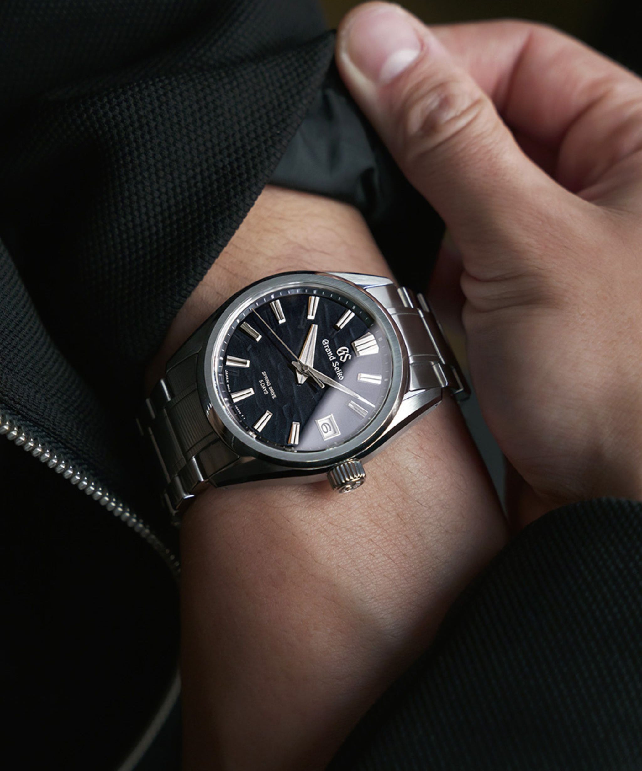 Grand Seiko Evolution 9 Spring Drive Lake Suwa Azul Acero 40 mm | SLGA021G