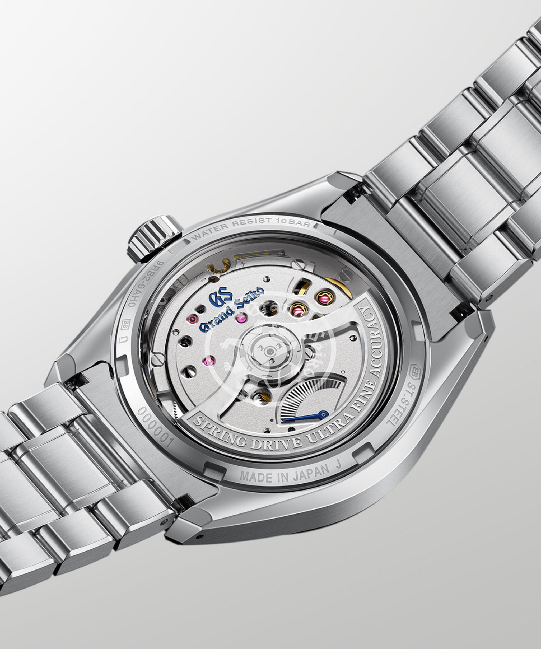 Grand Seiko Evolution 9 Spring Drive U.F.A. Lago Suwa Azul Acero 37 mm | SLGB015G