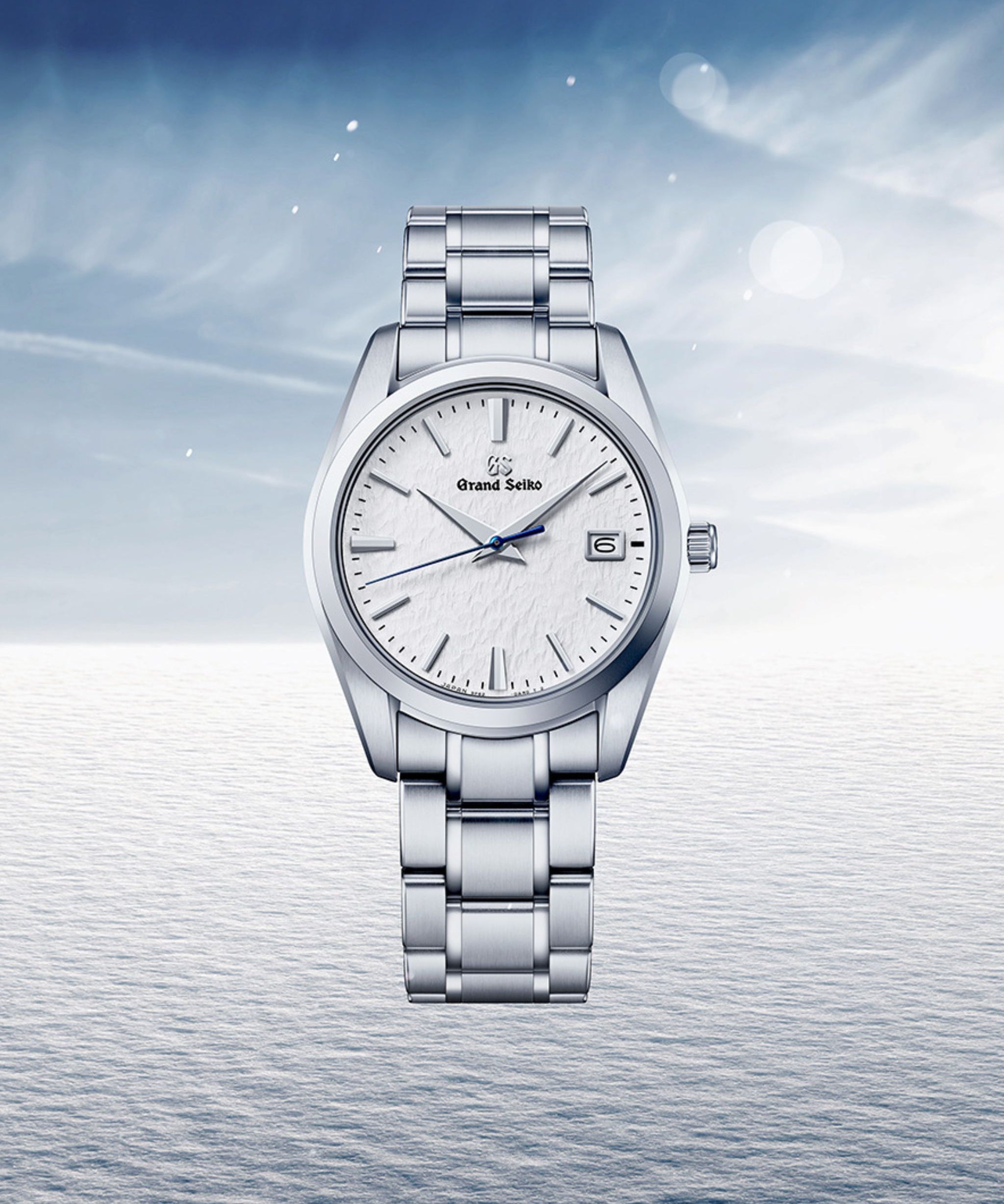 Grand Seiko Heritage Cuarzo Snowflake Blanco Titanio 37 mm | SBGX355G