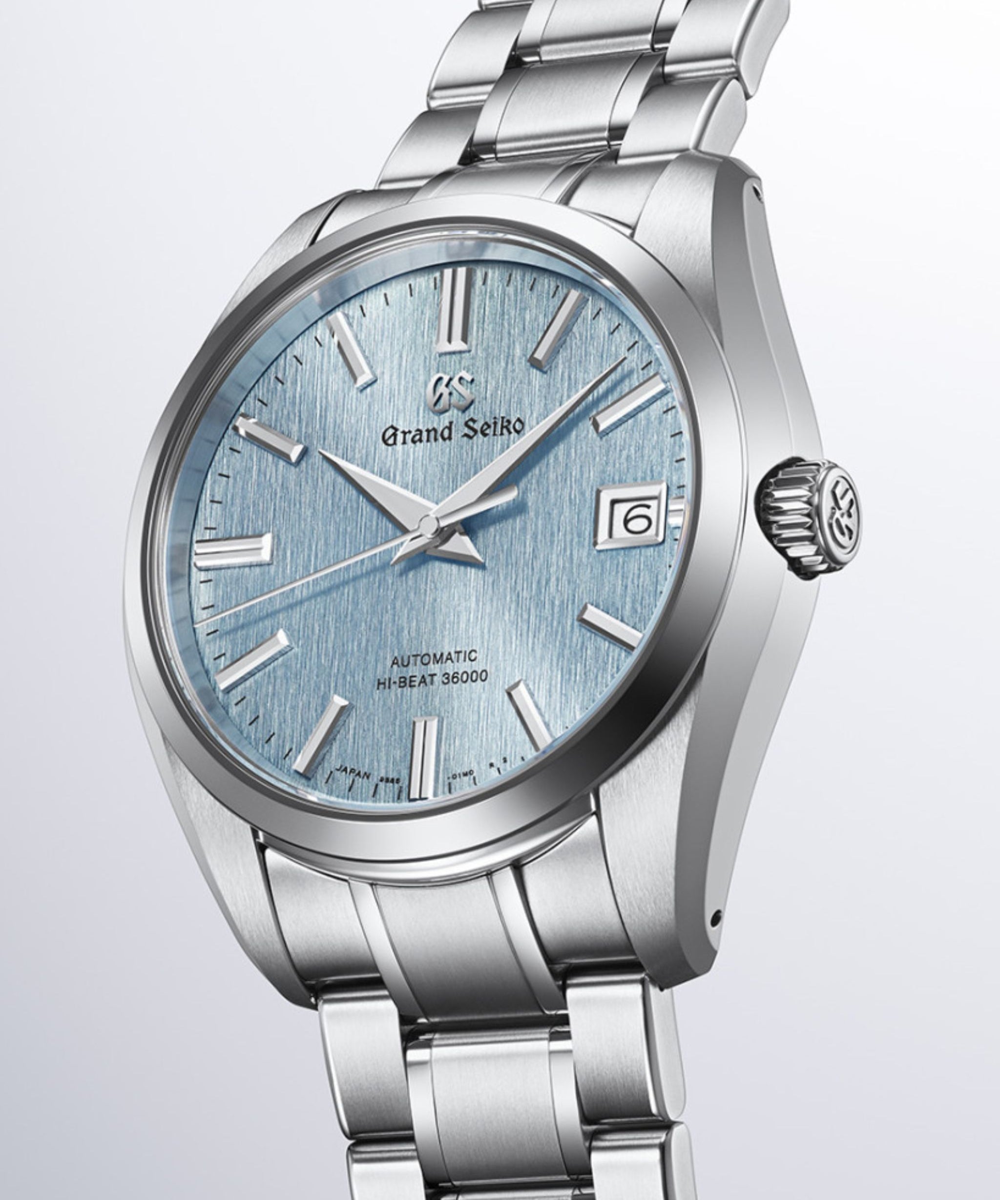 Grand Seiko Heritage Hi-Beat Icefall Azul Titanio 40 mm | SBGH349G