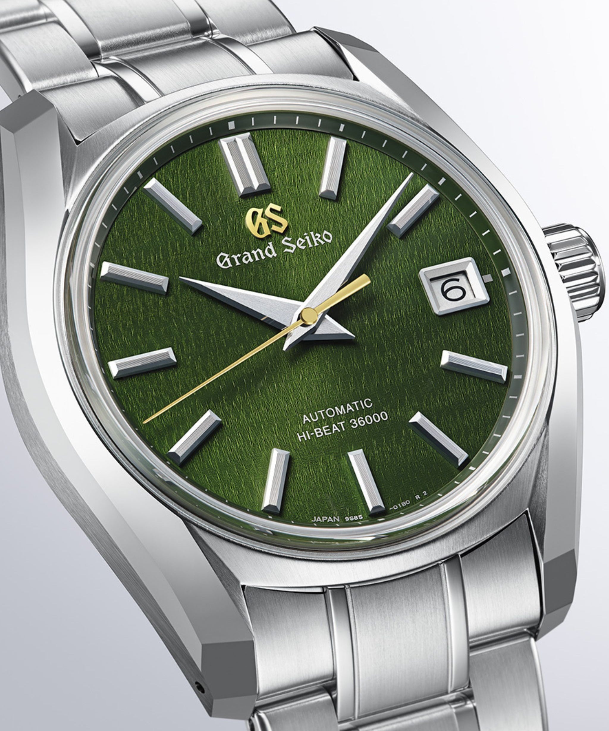 Grand Seiko Heritage Hi-Beat Rikka Verde Acero 40 mm | SBGH351G