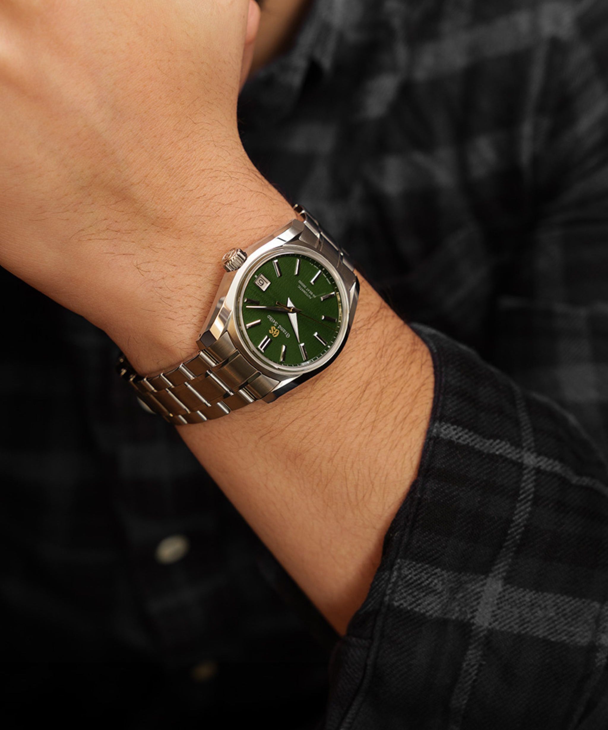 Grand Seiko Heritage Hi-Beat Rikka Verde Acero 40 mm | SBGH351G