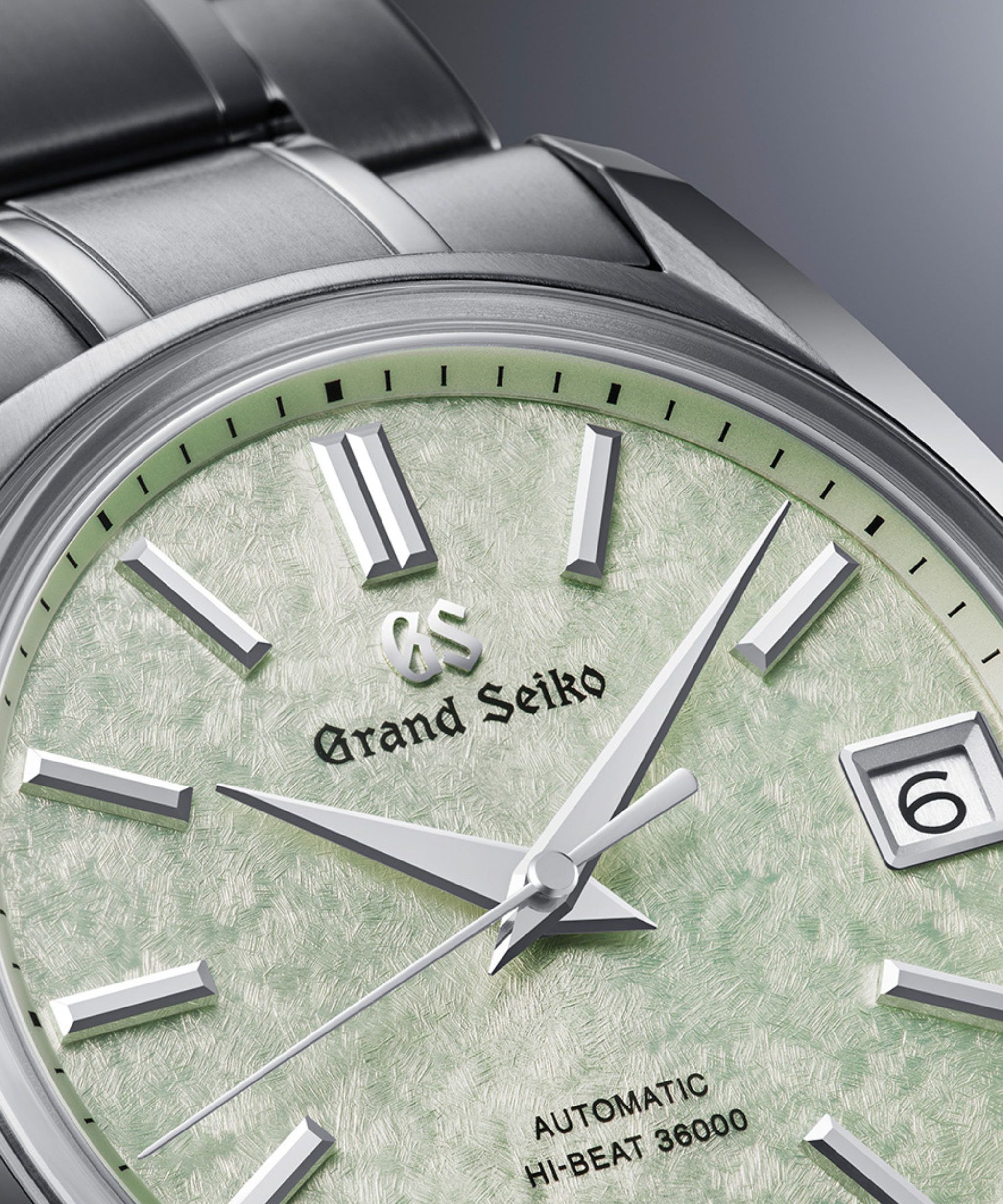 Grand Seiko Heritage Hi-Beat Sakura-Wakaba Verde Titanio 38 mm | SBGH343G