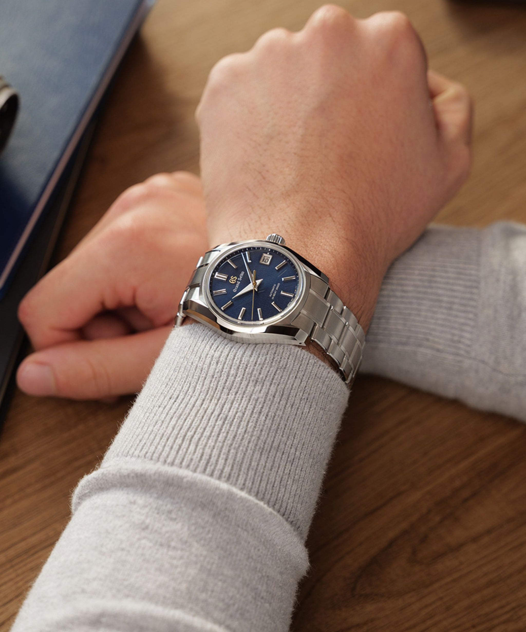 Grand Seiko Heritage Hi-Beat “Shūbun” Azul Acero 40 mm | SBGH353G