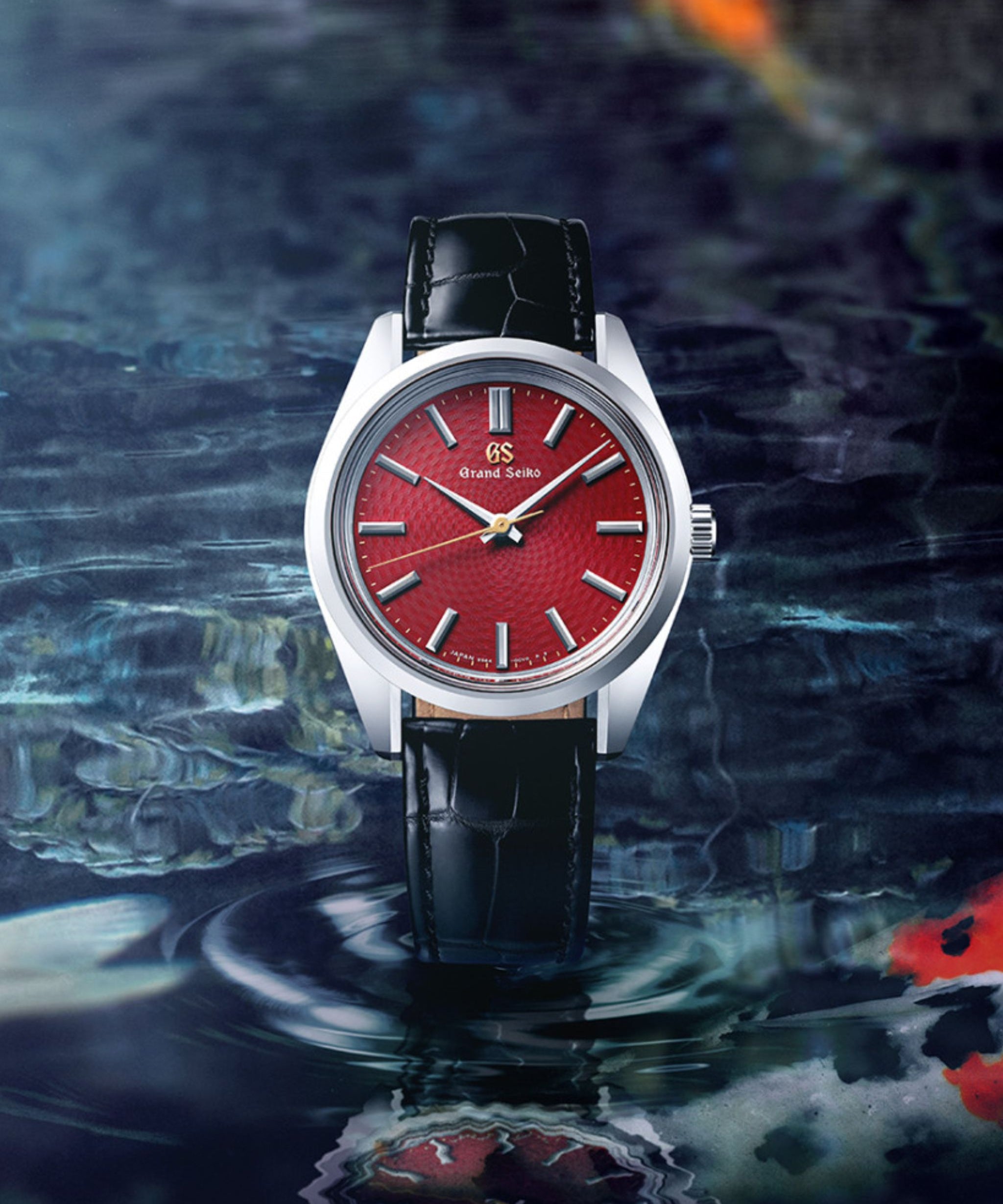 Grand Seiko Heritage Nishikigoi Edición Limitada Rojo Acero 36,5 mm | SBGW321G