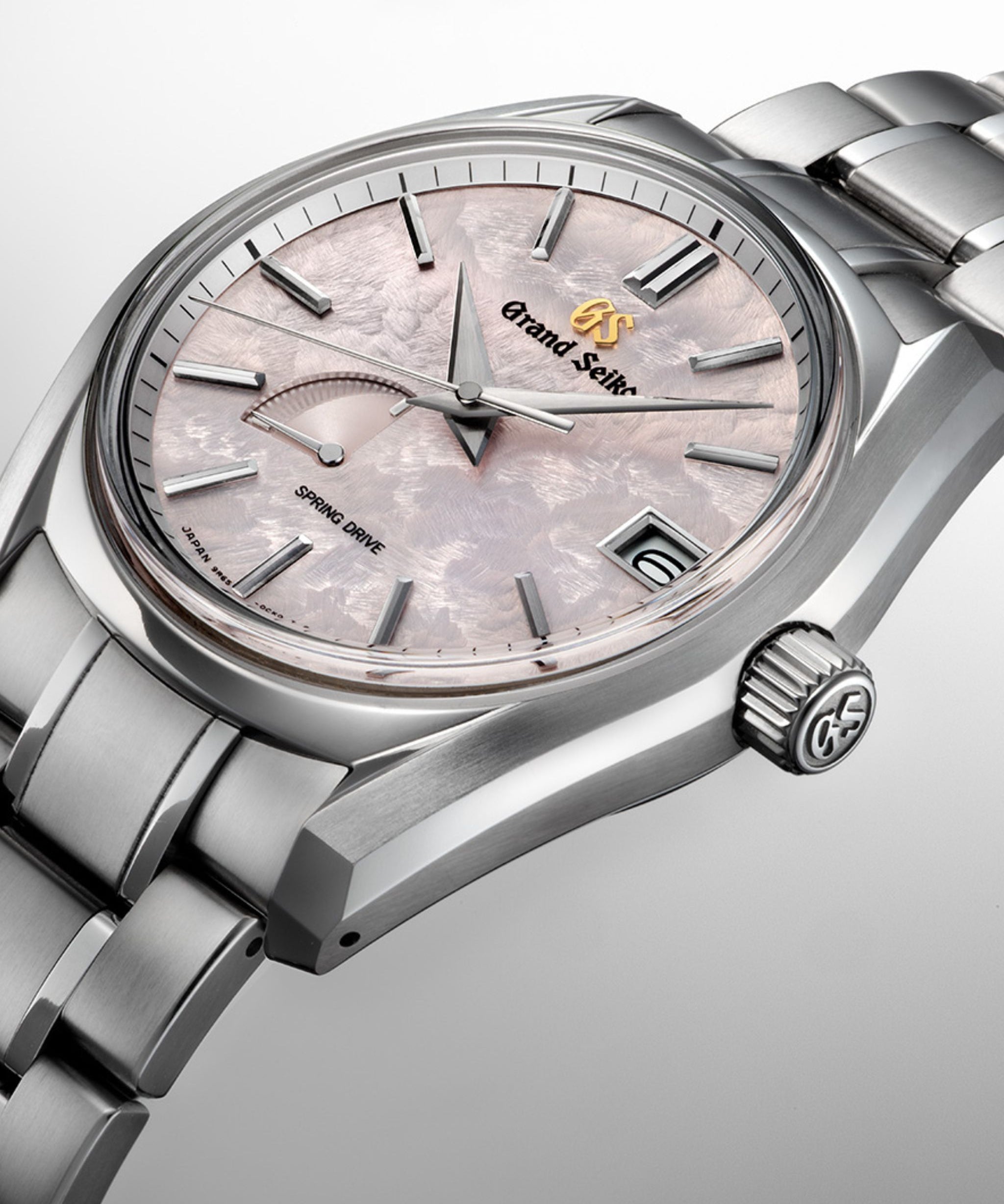 Grand Seiko Heritage Spring Drive Hana-Ikada Rosa Titanio 40 mm | SBGA413G