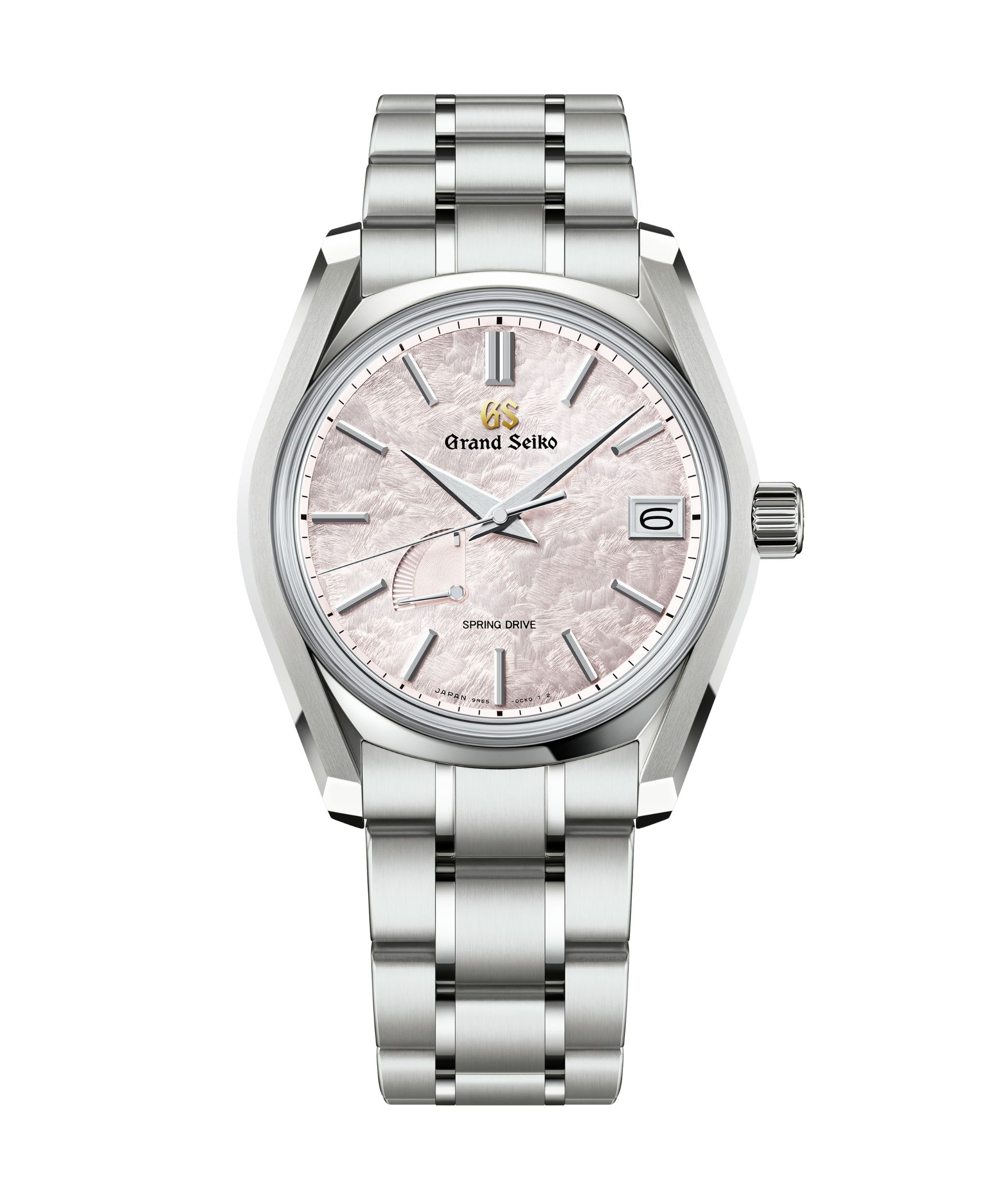 Grand Seiko Heritage Spring Drive Hana-Ikada Rosa Titanio 40 mm | SBGA413G