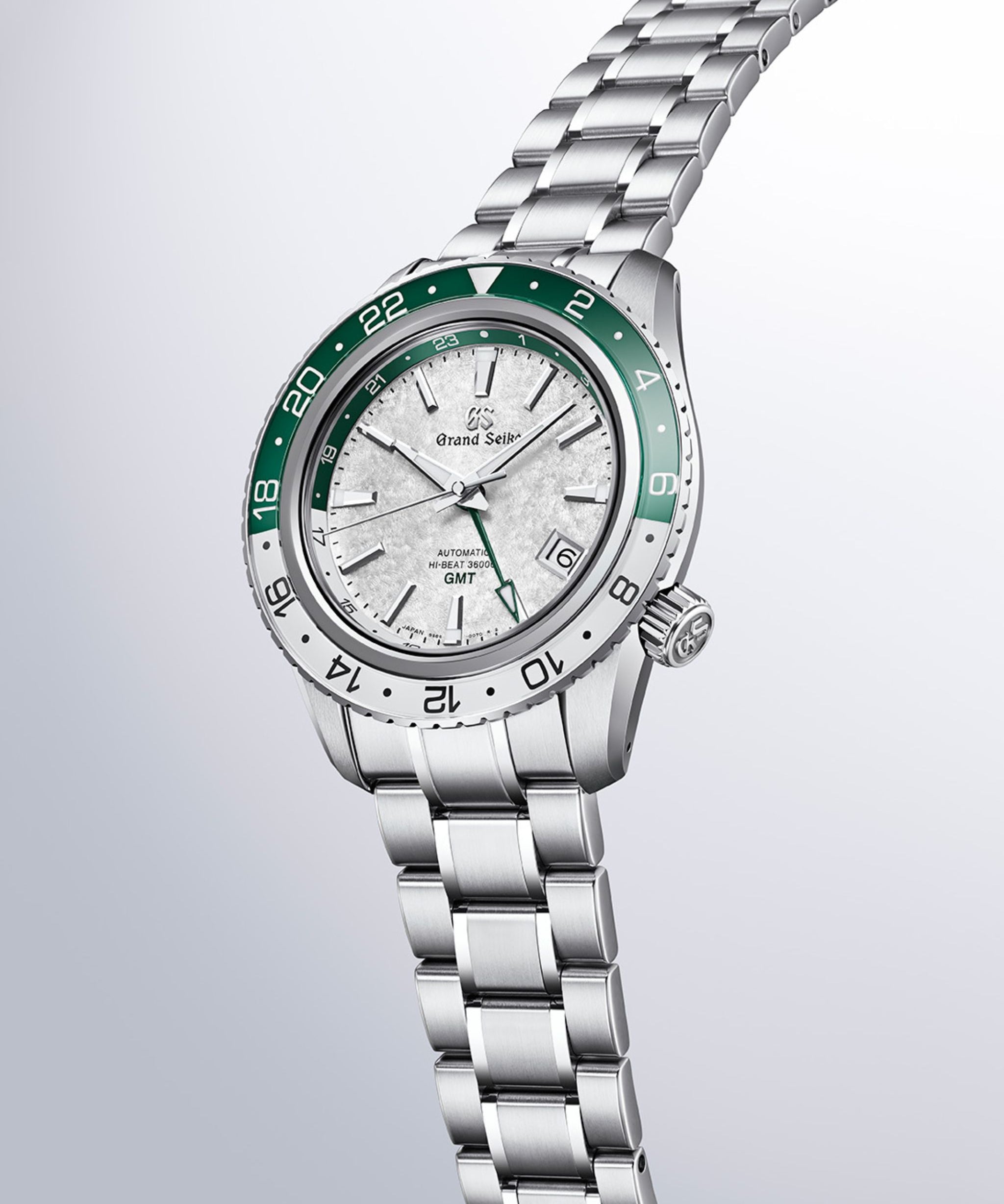 Grand Seiko Sport Hi-Beat GMT Snowy Valley Blanco Acero 44,2 mm | SBGJ277G