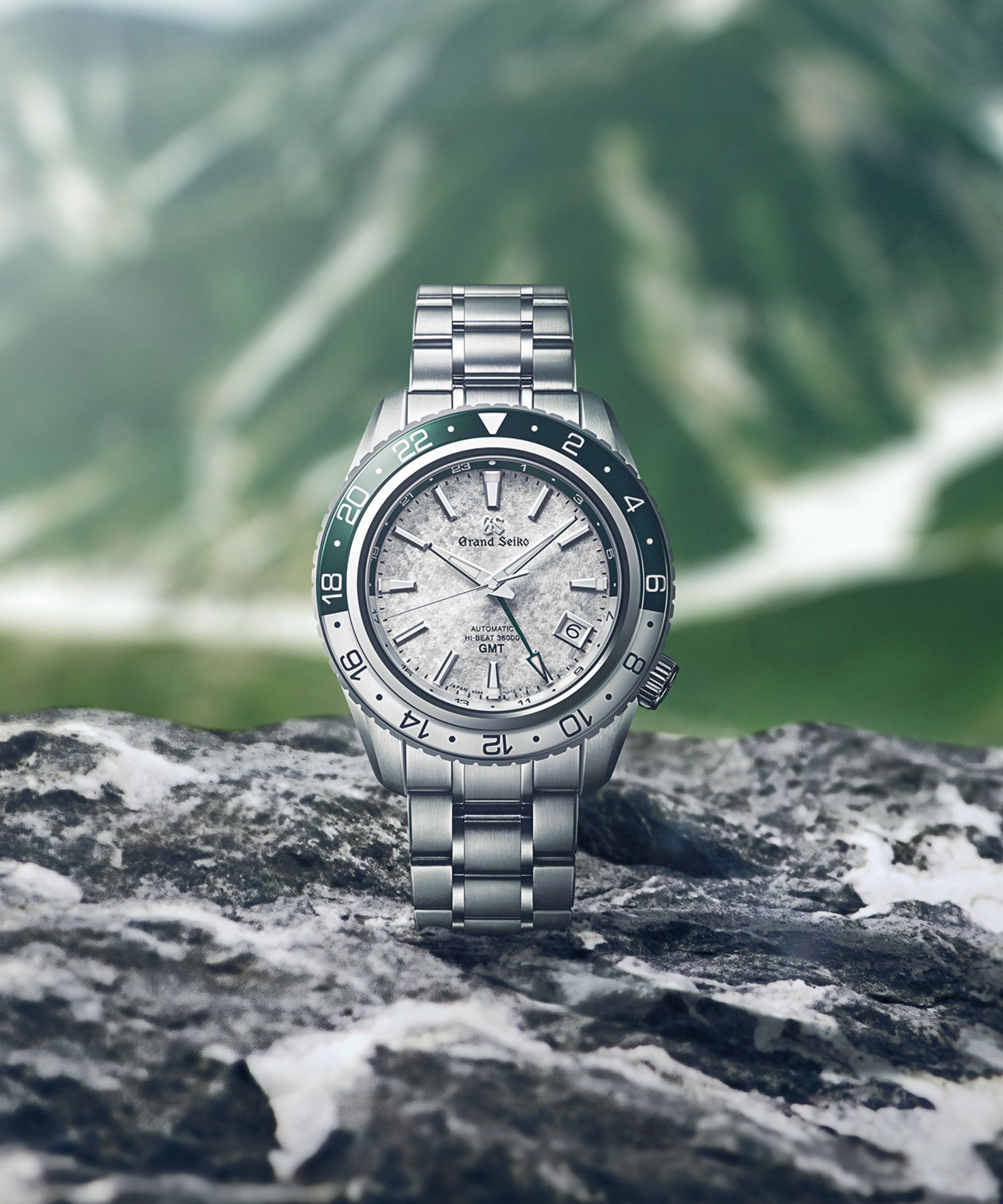 Grand Seiko Sport Hi-Beat GMT Snowy Valley Blanco Acero 44,2 mm | SBGJ277G