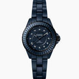 Chanel J12 Bleu Calibre 12.1 Con Diamantes 33 mm | H9657