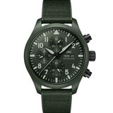 IWC Reloj de Aviador Cronógrafo TOP GUN Edición Woodlan 44,5 mm | IW389106