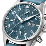 IWC Reloj de Aviador Cronógrafo 41mm Azul "Top Gun Miramar" | IW388117