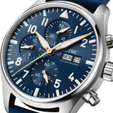 IWC Reloj de Aviador Mark XX Le Petit Prince Cronografo Azul 43 | IW378011