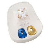 Kit Anillos Mattioli Puzzle En Oro Rosa Con Diamantes Marrones | MAN054R012G