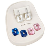 Kit Pendientes Mattioli Mini Puzzle En Oro Blanco | MOR054B001