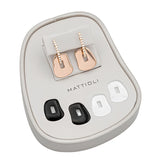 Kit Pendientes Mattioli Puzzel Con Diamantes en Oro Rosa | MOR054R151G