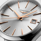 Longines Conquest Classic Cuarzo Plateado Acero 34 mm | L2.386.4.72.6