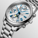 Longines Master Collection Chrono Moonphase Plateado 40 mm | L2.673.4.71.6