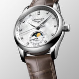 Longines Master Collection Moonphase Automático Nácar Acero 34 mm | L2.409.4.87.4