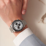 Longines Conquest Chronograph Plateado y Negro 42 mm | L3.835.4.72.6