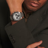 Longines Conquest Chronograph Plateado y Negro 42 mm | L3.835.4.72.6