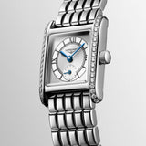 Longines Mini Dolcevita Plateado Con Diamantes 21,5 x 29 mm | L5.200.0.75.6
