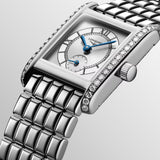 Longines Mini Dolcevita Plateado Con Diamantes 21,5 x 29 mm | L5.200.0.75.6