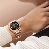 MIDO Multifort TV 35 Automático Diamantes Marrón PVD Oro Rosa 35 mm | M049.307.33.296.00