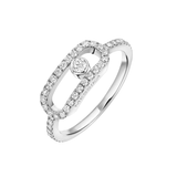 Anillo Messika Move Uno Grande Pavé Oro Blanco