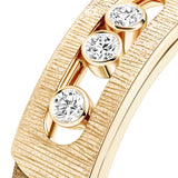 Anillo Messika Move Noa Ciselé Oro Amarillo