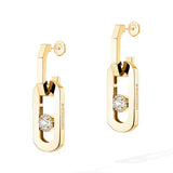 Pendientes Messika Colgantes So Move XL Oro Amarillo