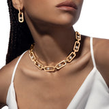 Pendientes Messika Colgantes So Move XL Oro Amarillo