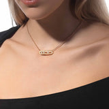 Collar Messika Move Classique Ciselé Oro Amarillo