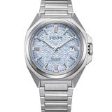 Citizen Series 8 azul checkerboard 42,6 mm | NB6051-59L