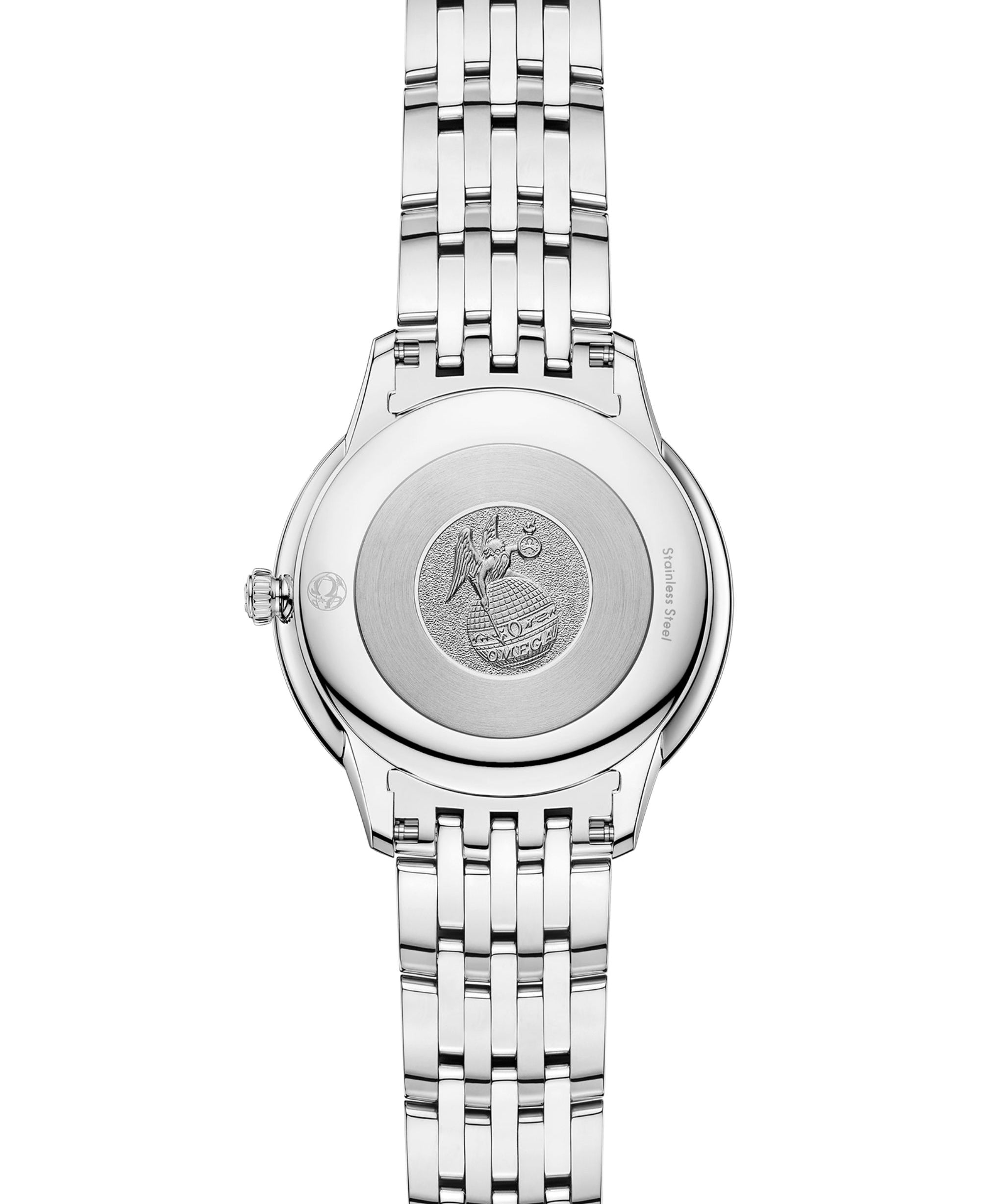 OMEGA De Ville Prestige Cuarzo Rosa Acero 30 mm | 434.10.30.60.02.001
