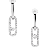 Pendientes Messika Move Link Oro Blanco