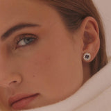 Pendientes DELCERRO Plata Lágrima Azul | 11019G